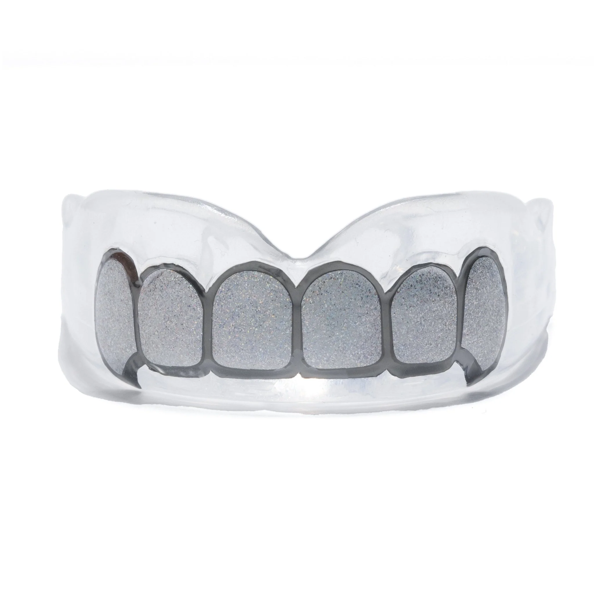 Gun Metal Diamond Grillz - Image 3