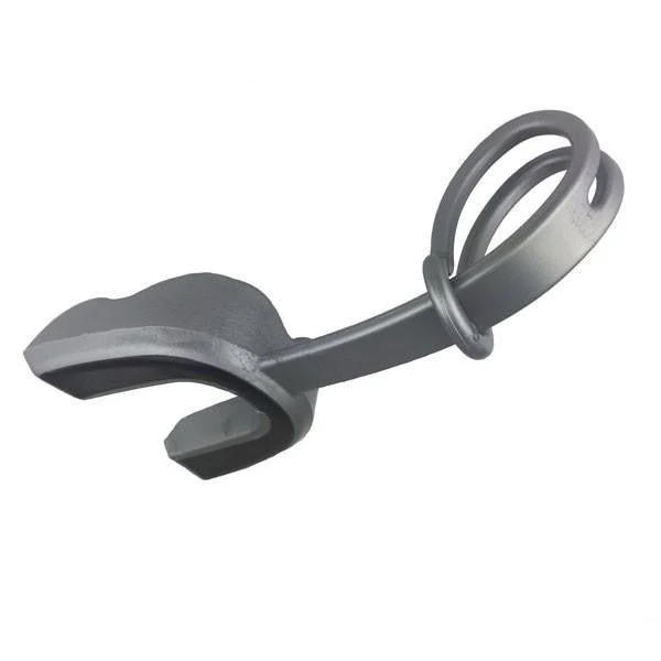 Silver Mouthpiece (EI) w/Strap - Image 3