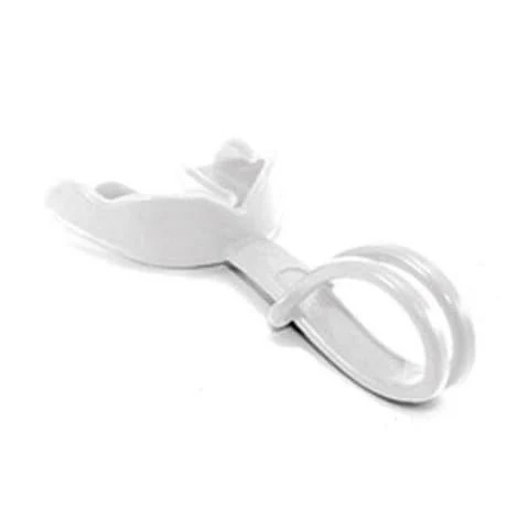 White Mouthpiece (EI) w/Strap - Image 2